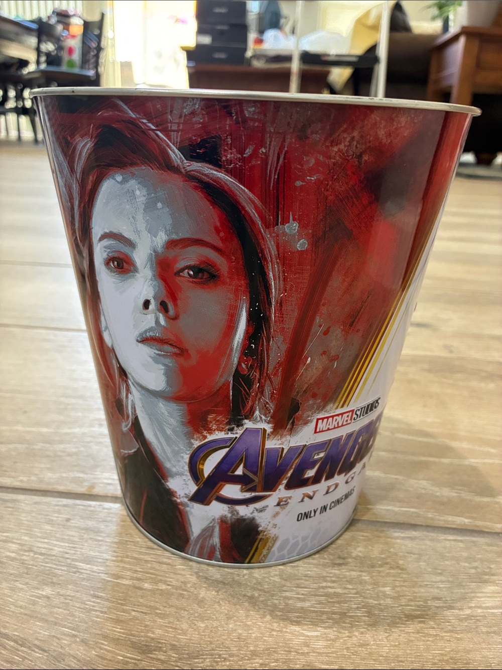 Marvel Red and White Avengers Endgame Popcorn Bucket